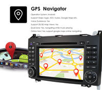 IPoster vendeur chaud 7 pouces IPS lecteur dvd de voiture android écran tactile stéréo pour mercedes-benz classe GLS W29 auto gps navigation
