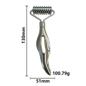Vente chaude femmes rouleau en alliage <span class=keywords><strong>de</strong></span> Zinc pour soins <span class=keywords><strong>de</strong></span> la peau <span class=keywords><strong>de</strong></span> base moulage sous pression <span class=keywords><strong>grattage</strong></span> levage beauté métal artisanat pour un usage domestique - Product Image 2