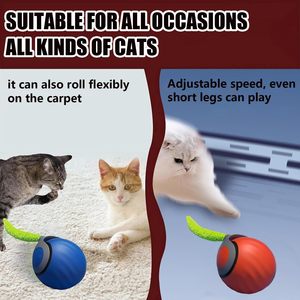 Nouvelles balles interactives pour chats, balles automatiques pour chatouiller les animaux de compagnie, balles intelligentes pour chats, balles roulantes pour chats - Product Image 2