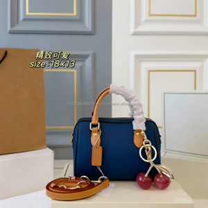 Bolso Rowan de 18 cm con Dos Correas y Cierre de Cremallera, Bolso Boston de Diseño Vintage de Lujo de Nueva York para Mujer - Product Image 2