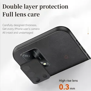 Funda de Piel de Oveja de Lujo <span class=keywords><strong>para</strong></span> <span class=keywords><strong>Oppo</strong></span> A74 A54 A57 <span class=keywords><strong>A53</strong></span> A1 Pro A16 A36 A17 A96 A94 A95 A97 4G 5G, Estilo Retro, <span class=keywords><strong>para</strong></span> <span class=keywords><strong>Hombre</strong></span>, de Negocios - Product Image 5