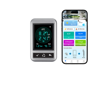 Kactoily Moniteur Hydroponique Intelligent 4-en-1 Analyseur <span class=keywords><strong>PH</strong></span>/EC/TDS en Temps Réel avec Application WiFi Personnalisable ODM/OBM Haute Précision - Product Image 1