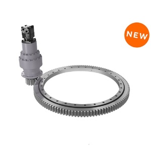 Slewing <b>Bearing</b> 100 Mm Inner Diameter Alloy Steel Self Lubricating Compact Design For Industrial Use - Product Image 1