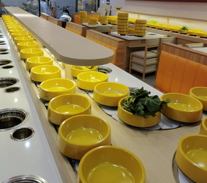 Système de bande transporteuse de sushi automatique commerciale pour le restaurant de sushi de <span class=keywords><strong>Kaiten</strong></span> - Product Image 6