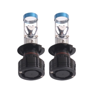 SANVI P5 Mini LED Projector Lens <b>H4</b> H11 H7 9005 9006 Plug & Play Car Headlights for Honda Chevrolet Corolla Light - Product Image 1