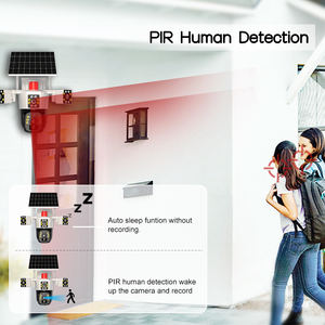 <span class=keywords><strong>V380</strong></span> gran oferta 3 pantallas 4MP 4G tarjeta Sim sistema de cámara de seguridad alimentado por batería Solar CCTV PTZ cámara de red de doble lente - Product Image 3