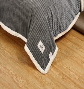 China Supplier Soft Warm Fleece Flannel <strong>Throw</strong> Blankets <strong>Quilted</strong> <strong>Bed</strong> Spread <strong>for</strong> Winter - Product Image 3