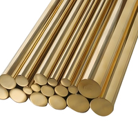 Bright Industrial Copper Rod/Copper Bar Round 65% Cu C26000 Model Factory Price