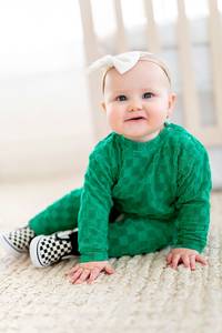 Rô Terry khăn bé trang phục dài tay áo sơ mi quần short <span class=keywords><strong>pantd</strong></span> trẻ em 3PCS Bộ - Product Image 6