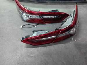 Задние фонари для Toyota Camry 2018-2023: белые, с функциями противотуманных фар, ДХО, стоп-сигнала и поворотников, Plug and Play, автомобильные аксессуары - Product Image 4