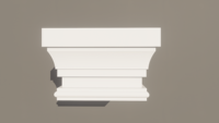 Moulures en EPS modernes personnalisées |   Capuchons de colonne légers |   Moules décoratifs durables, imperméables et écologiques pour la construction |