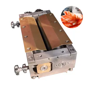 Strength Factory SS316 Customized Durable Smooth Grooves Surimi Slitter For Crab Meat Processing Plant