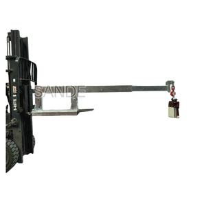 SANDE Venta Steel Jib Crane Accesorio para montacargas Carretilla elevadora Extensión Horquillas Accesorio de grúa - Product Image 1