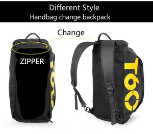Gym Bag Waterproof Sports Bags Men <b>Women</b> Fitness <b>Backpack</b> Portable <b>Large</b> Capacity Dry Wet Separation Bag for Fitness Yoga Sports - Product Image 3