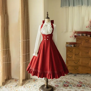 Vestido de princesa medieval victoriana JSK Liquidación Lolita vestido LO TUTU Skater vestido Cosplay para niña Mujer - Product Image 6