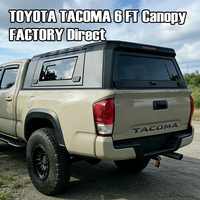 Capot de benne rigide en alliage d'aluminium 4x4, étanche et verrouillable, pour pick-up Toyota 6FT, D-MAX, MAZDA – Vente directe usine