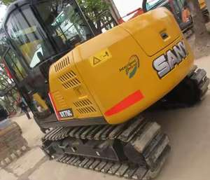 Haute efficacité utilisé SANYsy75c Pro pelle de bonne qualité à bas prix Offre Spéciale avec composants de base moteur boîte de vitesses engrenage PLC - Product Image 6