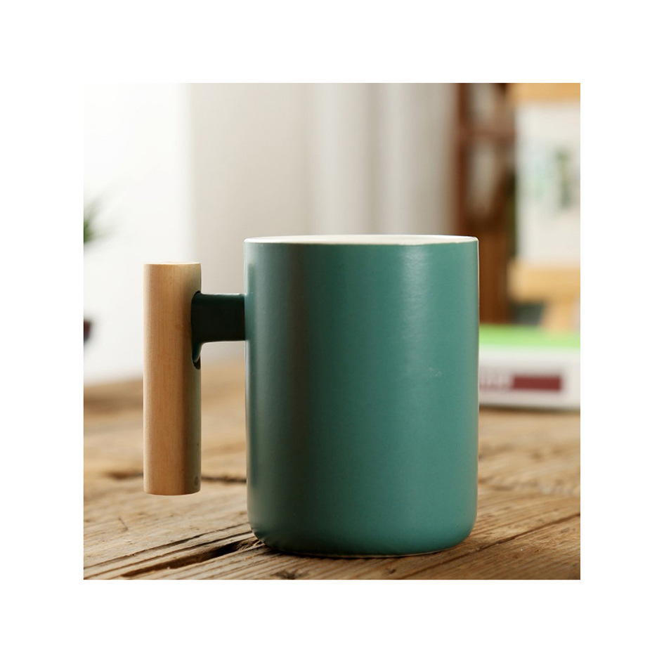 Taza Verde Recta