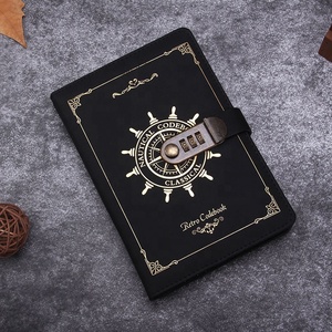 Cuaderno Retro con Contraseña, Tapa Dura de Cuero PU A5 de Alta Calidad, Personalizable con Logotipo, Gran Venta - Product Image 4