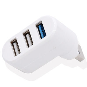 Hub USB 3.0 Giratorio Xinqiyi, Adaptador Divisor de 3 Puertos Tipo A a Hembra - Product Image 4