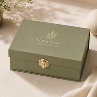 Boîte-cadeau de luxe en carton noir, personnalisable avec logo, grand format, emballage magnétique, vente en gros EXW