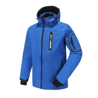 Veste Softshell pour homme, design OEM personnalisé, économique, douce, pour l'extérieur, 95% polyester, 5% élasthanne