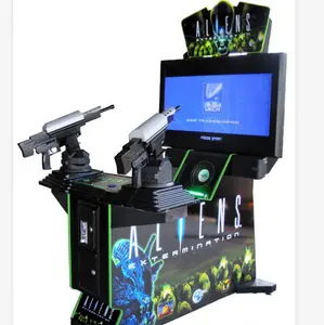 42" Aliens shooting gun simulator game machine