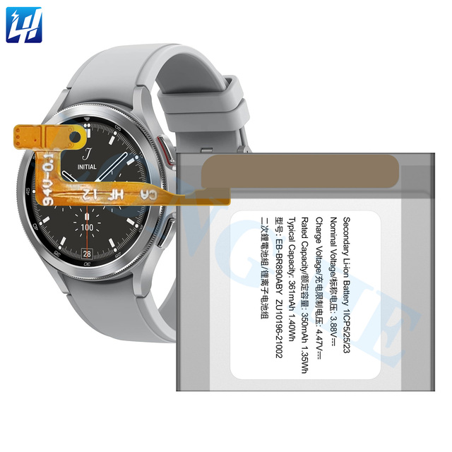 R890 Battery EB-BR890ABY for SAMSUNG Gear Watch 4 Classic 46mm BT SM-R890 Smart Watch Batteries
