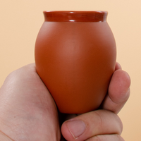 Verres à shot en argile mexicaine faits à la main, mini verres à cocktail en poterie pour bar, fête, maison, barware