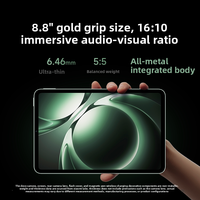 Redmi Pad K original avec Dimensity 9400+ HyperOS 2 / Écran LCD 3K de 8,8 pouces 165 Hz / Chargeur 67 W 75 mAh / Caméra principale 13 MP