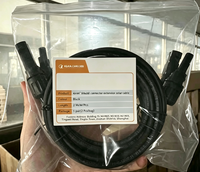 Câble d'extension solaire H1Z2Z2-K DC1500V avec connecteur TUV EN50618 2,5 mm² 4 mm² 6 mm² 10 mm² Câble d'extension PV personnalisé