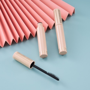 Hot Bán Vòng Bao Bì Mỹ Phẩm Rỗng Lông Mi Ống Vàng Chai Nhựa Mascara Ống Với Bàn Chải Lớn - Product Image 4