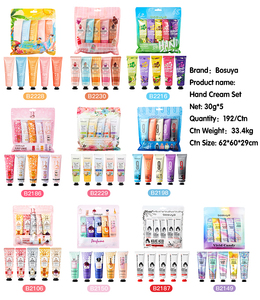 Bosuya 5pcs Perfume Hand <strong>Cream</strong> Set Wholesale Moisturizing Hydrating Anti Dryness Fragrance Travel Mini Lotion Bagged 30g - Product Image 1