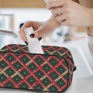 Trousse de Toilette de Voyage Grande Capacité Imperméable Portable avec Fermeture Éclair pour Noël - Product Image 6