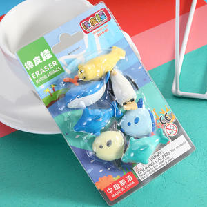 Moda su misura vendita calda creativa gomma per animali per bambini alla rinfusa gomma per Puzzle 3d - Product Image 4