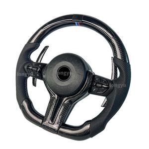 Volante de fibra de carbono para <span class=keywords><strong>BMW</strong></span> F07 F10 F11 523i 525i 528i 530i 535i 540i 550i 520d <span class=keywords><strong>525d</strong></span> 530d 535d 520i 535 540 550 I D Td - Product Image 5