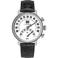 Nouvelle montre mécanique multifonctionnelle étanche unique avec mouvement à heures sautantes et boîtier de mouvement apparent