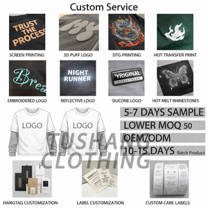 T-<span class=keywords><strong>Shirt</strong></span> a Maniche Lunghe <span class=keywords><strong>in</strong></span> Cotone Oversize con Logo Personalizzato, Stampa Digitale e Strass, Tessuto Waffle - Product Image 4