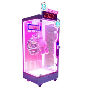 Machine électronique commerciale de grue de griffe Fournisseur de machine de jeu d'arcade Machine d'intérieur de grue de griffe