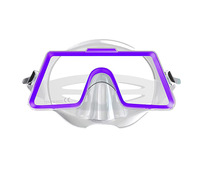 Masque de plongée et de natation pour adulte en silicone anti-buée au design unique, vente chaude directe usine