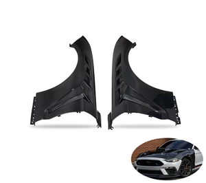 Élargisseurs d'ailes en fibre de carbone GTD Look, garde-boue, pièces de carrosserie pour Ford <span class=keywords><strong>Mustang</strong></span> Ecoboost <span class=keywords><strong>GT</strong></span> 2018-2023 - Product Image 1