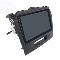 9 pouces voiture MP5 Radio Fascia panneau tableau de bord Installation Double Din voiture Dvd cadre Kit pour 2016-2017 SUZUKI VITARA