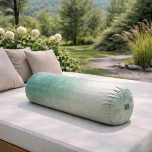 Housse de coussin de yoga personnalisée avec fermeture éclair, douce, durable, universelle, pour spa, massage, portable, protectrice et lavable – Fabrication OEM - Product Image 4