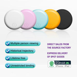 Dual-hệ thống điện thoại di động GPS Tracker Mini <span class=keywords><strong>Finder</strong></span> chống mất thông minh định vị với không khí thẻ tương thích IOS Android vật liệu nhựa - Product Image 2