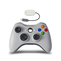 Manette sans fil 2,4 G pour Xbox 360, manette de jeu, télécommande de jeu, joystick avec récepteur PC
