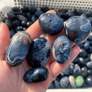 卸売ゴビ瑪瑙タンブルハートジビービーズヒーリングクリスタルクォーツタンブル装飾用クラフト - Product Image 5