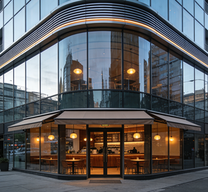 Bâtiments commerciaux modernes en structure acier préfabriquée : Restaurants, Librairies, Cafés, Salles d'étude, Cafés - Product Image 3