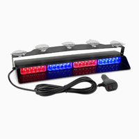 Neue Auto-Saugnapf-Stroboskoplampe 24LED Schaufel-Front- und Heck-Saugnapf-Stroboskop-Warnleuchte Notfallblitzer
