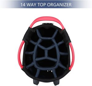 <span class=keywords><strong>Amazon</strong></span> Venta caliente 14 vías divisor <span class=keywords><strong>bolsas</strong></span> <span class=keywords><strong>de</strong></span> <span class=keywords><strong>Golf</strong></span> Portátil Bolsa con soporte <span class=keywords><strong>de</strong></span> gran espacio - Product Image 2
