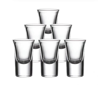 Mini gobelet à vin réutilisable à fond épais pour la verrerie Caractéristique de sublimation du vin blanc pour le service d'alcool